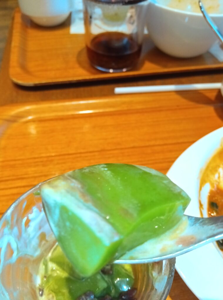 抹茶ゼリー